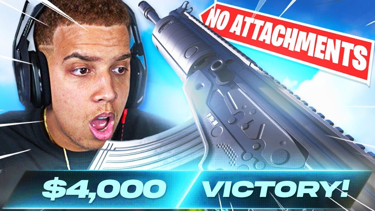 $4000 WAGER MATCH in Warzone! (NO ATTACHMENT CHALLENGE)