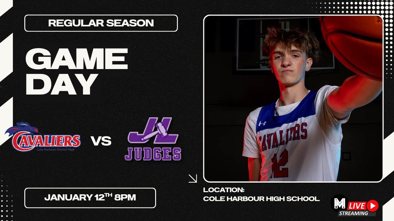 Cole Harbour vs. JL Ilsley - Regular Season January 12th 2026 boys