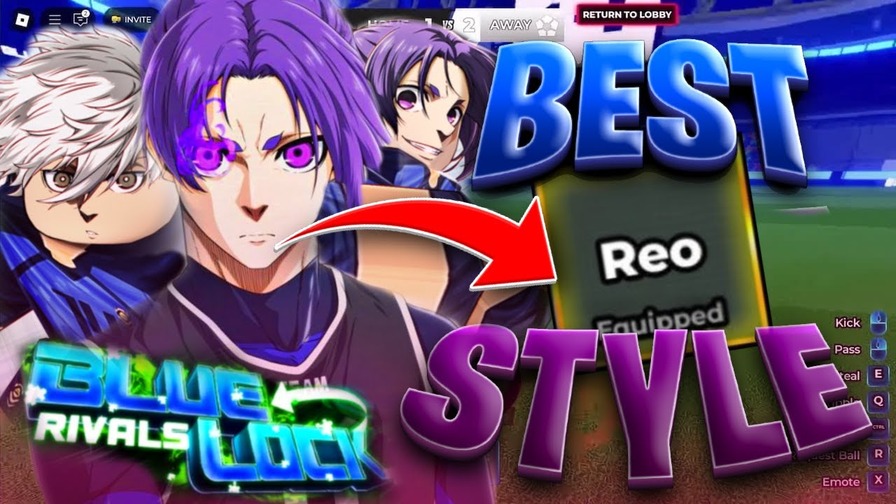 Using NEW REO Style To Become The BEST Player In Blue Lock Rivals
