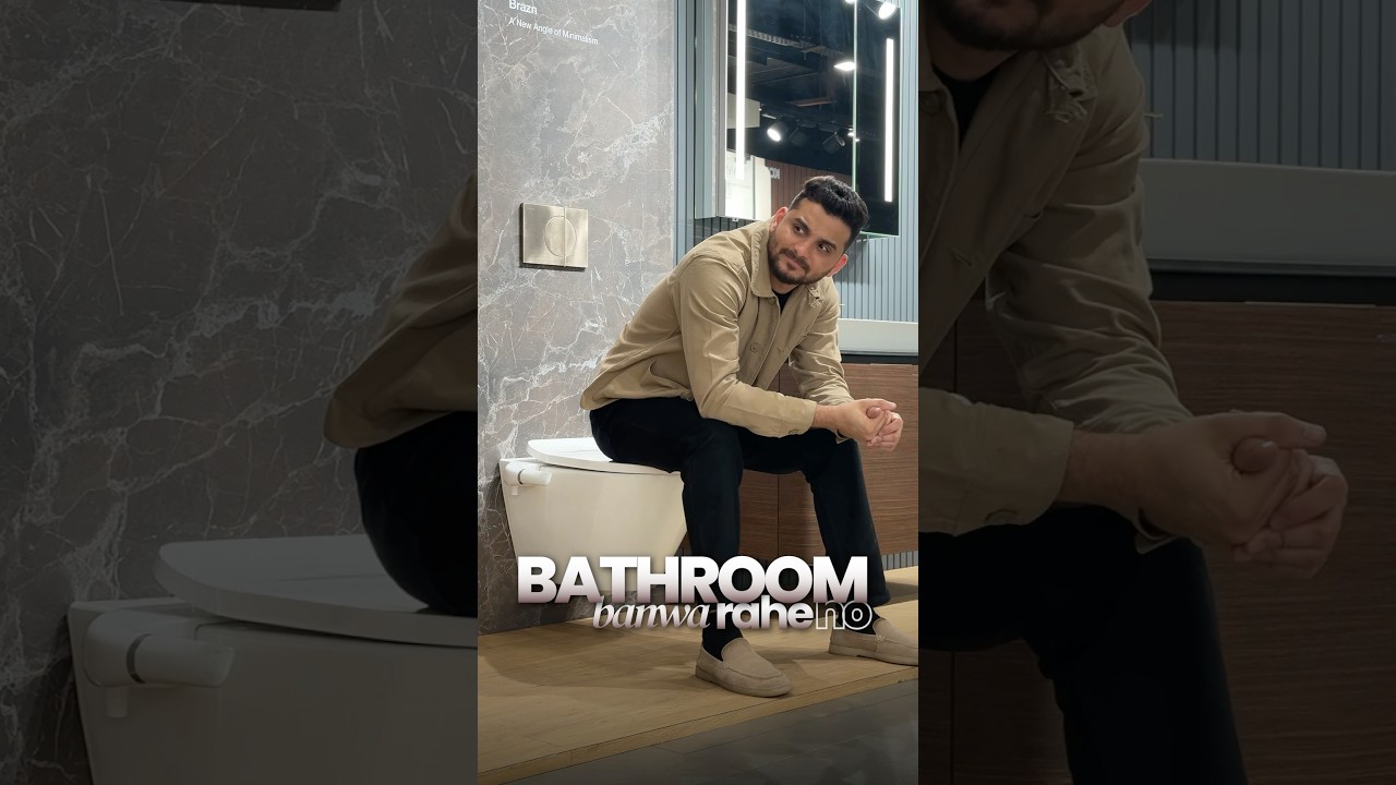 Bathroom Design l Bathroom Makeover l Bathroom Renovation l Interior design #houmeindia