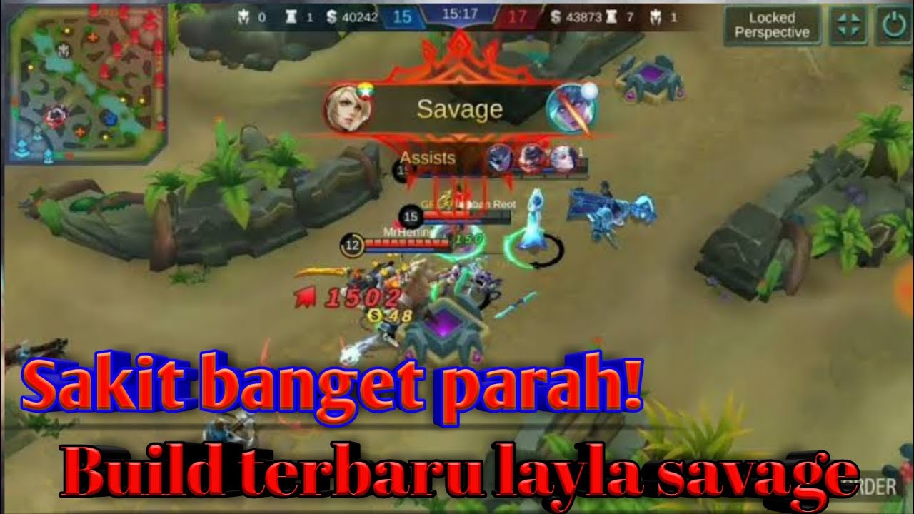 Build terbaru layla savage, gear tersakit layla