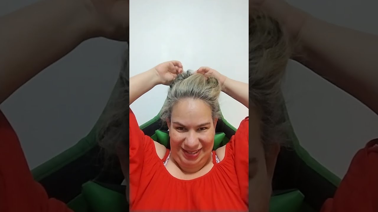 Karla S. está #envivo #mostrando mi #cabelo #suelto #alfinal 