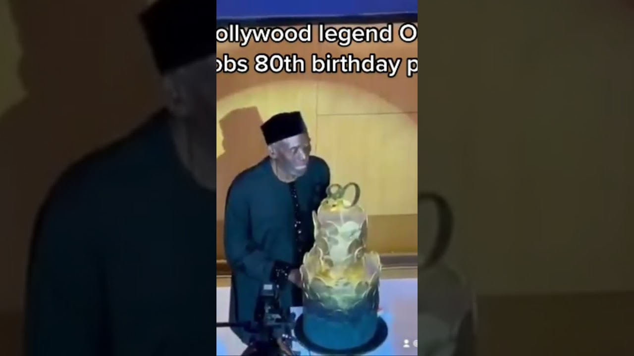 #shorts Nolly wood legend olu Jacobs 80th birthday celebration #olujacobs