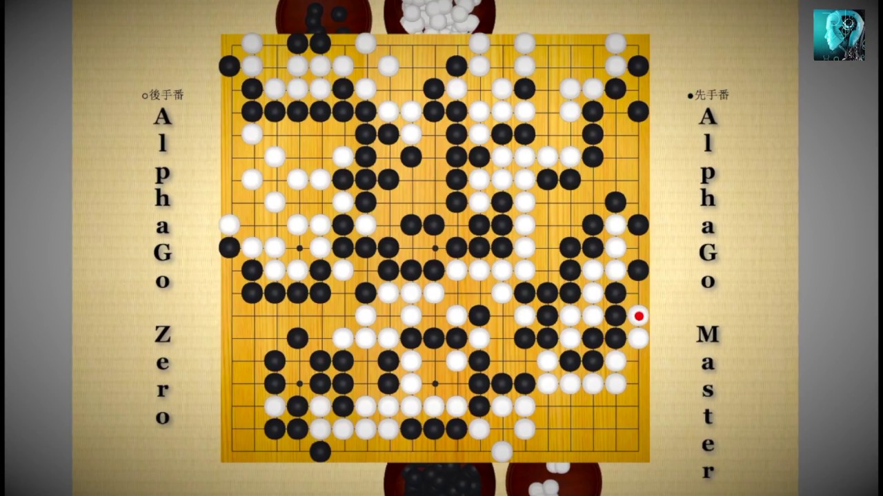 AlphaGo Zero vs AlphaGo Master Game 1 of 20