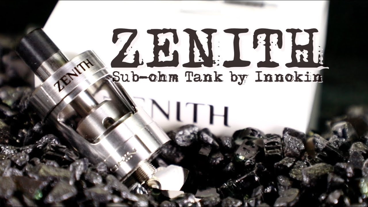 ZENITH MTL SubOhm Tank by Innokin/Phil Busardo/Dimitris Agrafiotis Collaboration (Vape Tank Review)