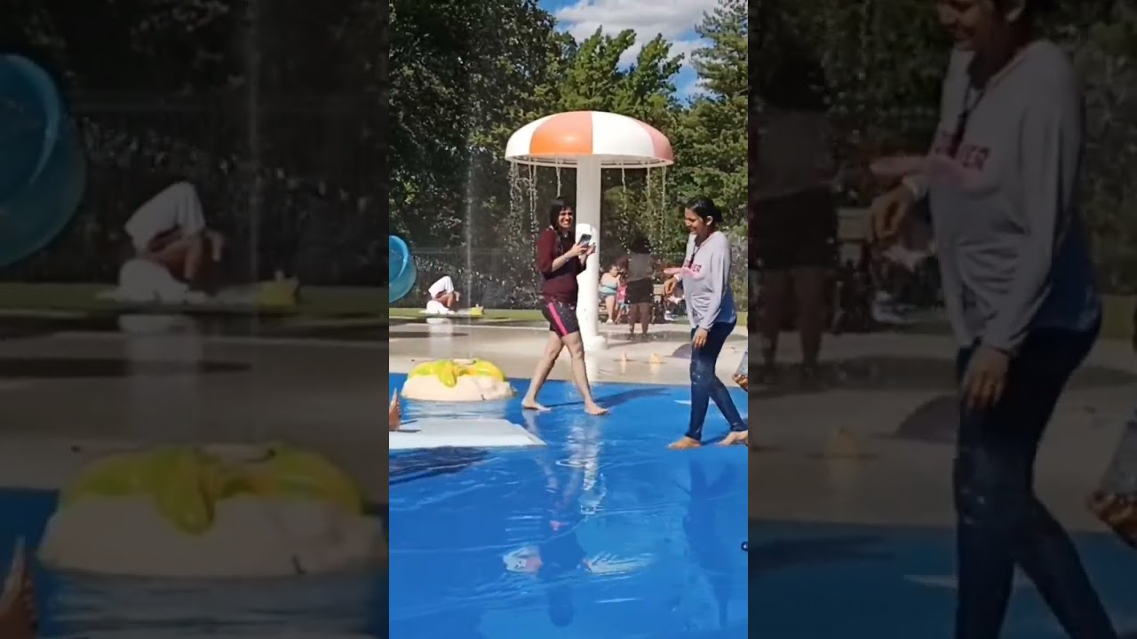 Water spray park union county #usa #spraypark #newjersey #fun #enjoying