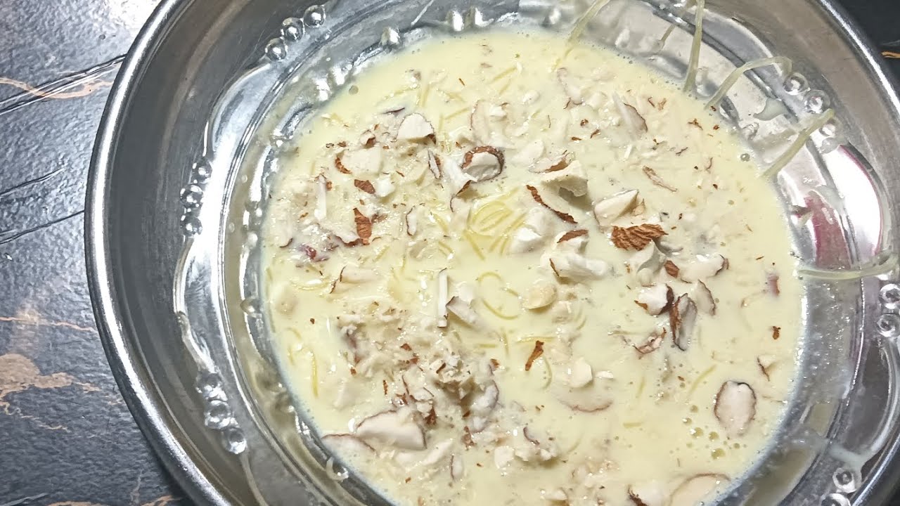 સેવ ની ખીર બનાવવાની રીત 😋😋