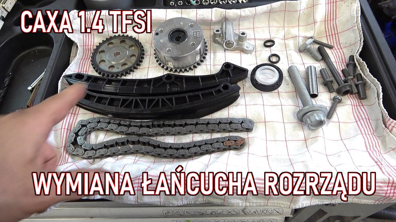 Wymiana łańcucha rozrządu VW Tiguan CAXA 1 4 TSI – instrukcja krok po kroku