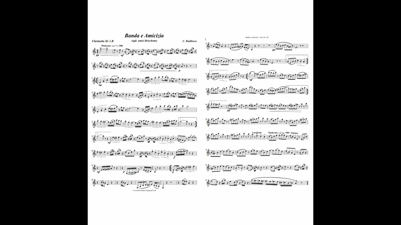 Banda e Amicizia - Carmelo Rudilosso (Marcia)