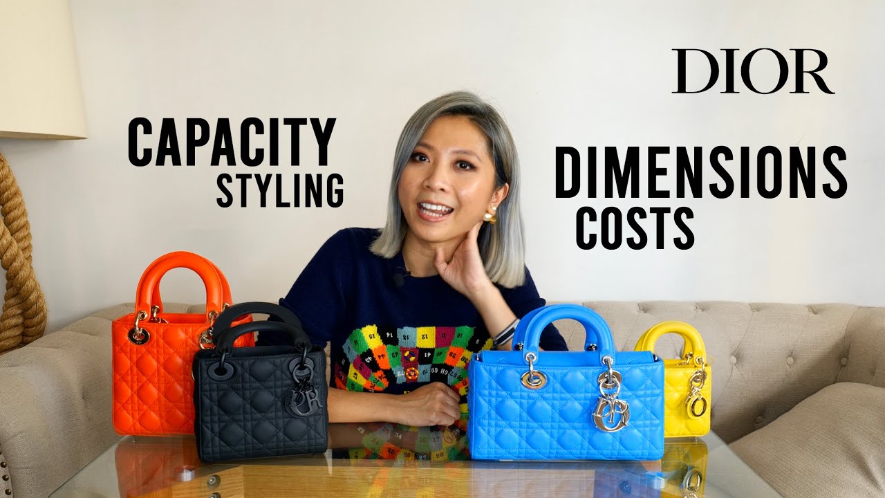 Which Lady Dior bag should you buy? 4 size comparisons ❤️