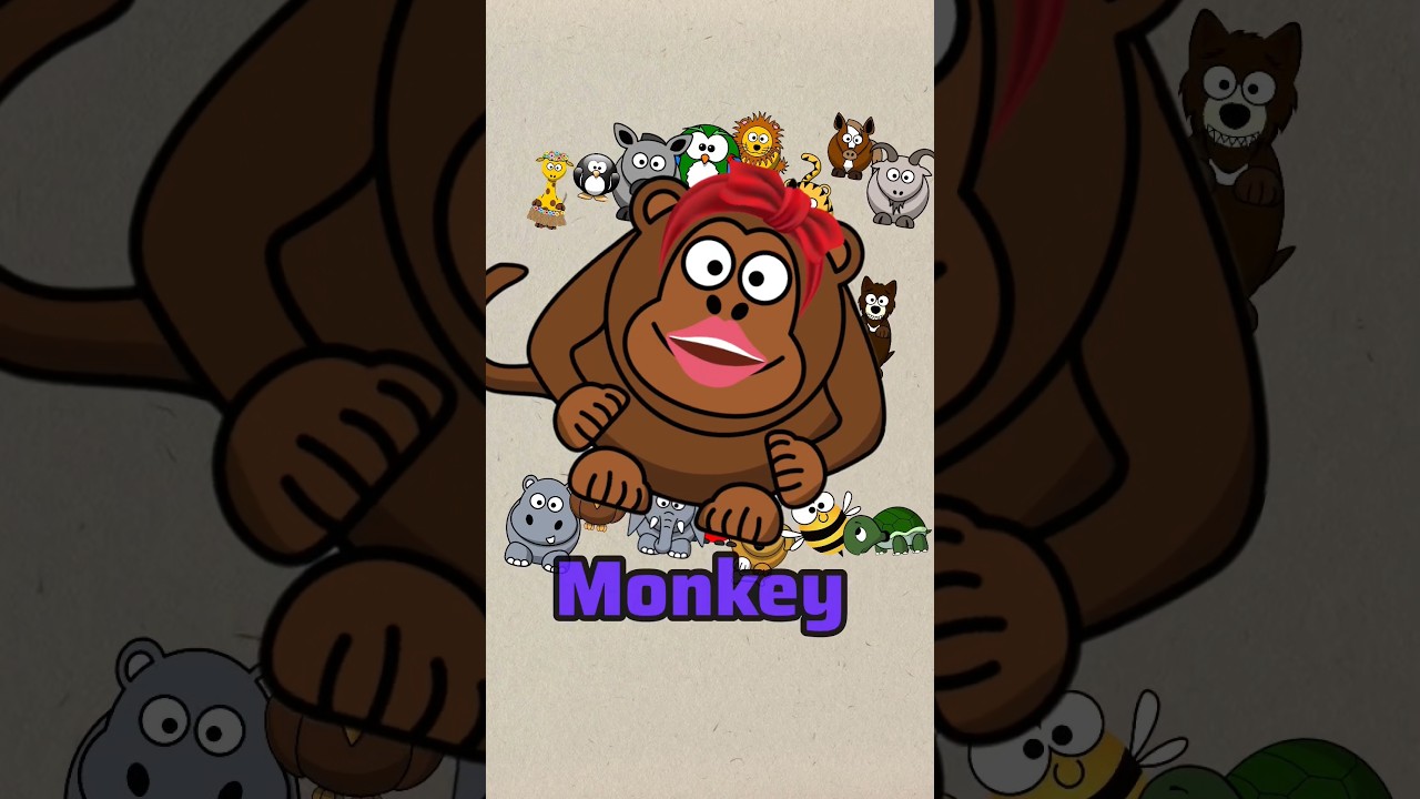 🙉🐍🦁 Animal Sounds song 