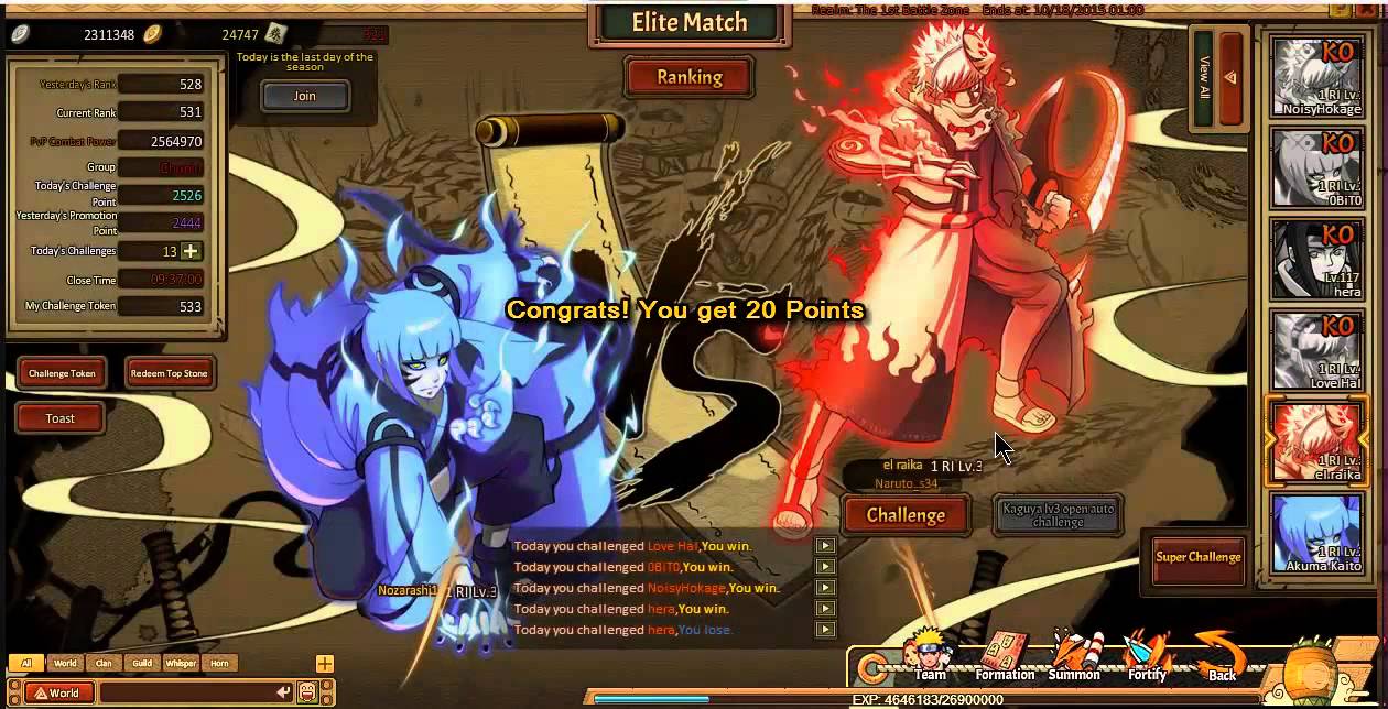 Ninja Classic: Susano Kakashi, Reanimated Nagato/Itachi and 10 tails obito vs Nozarashi1
