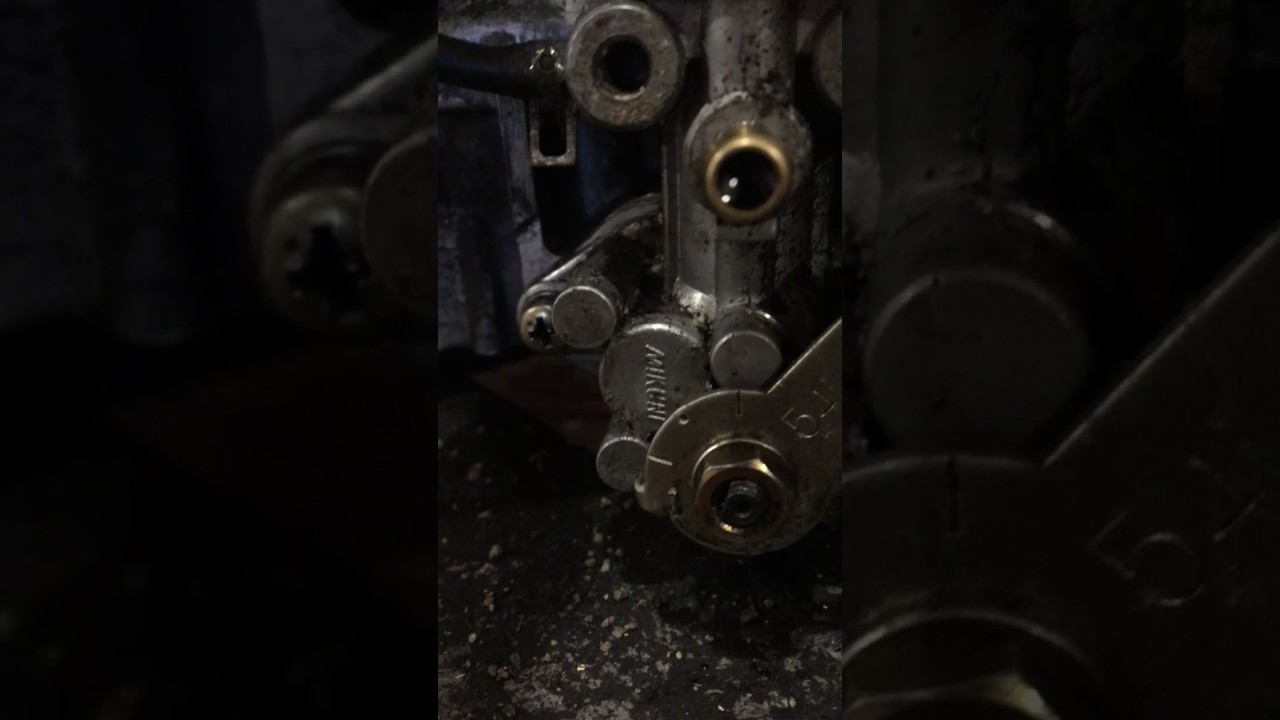How to adjust oil pump Indy 500
