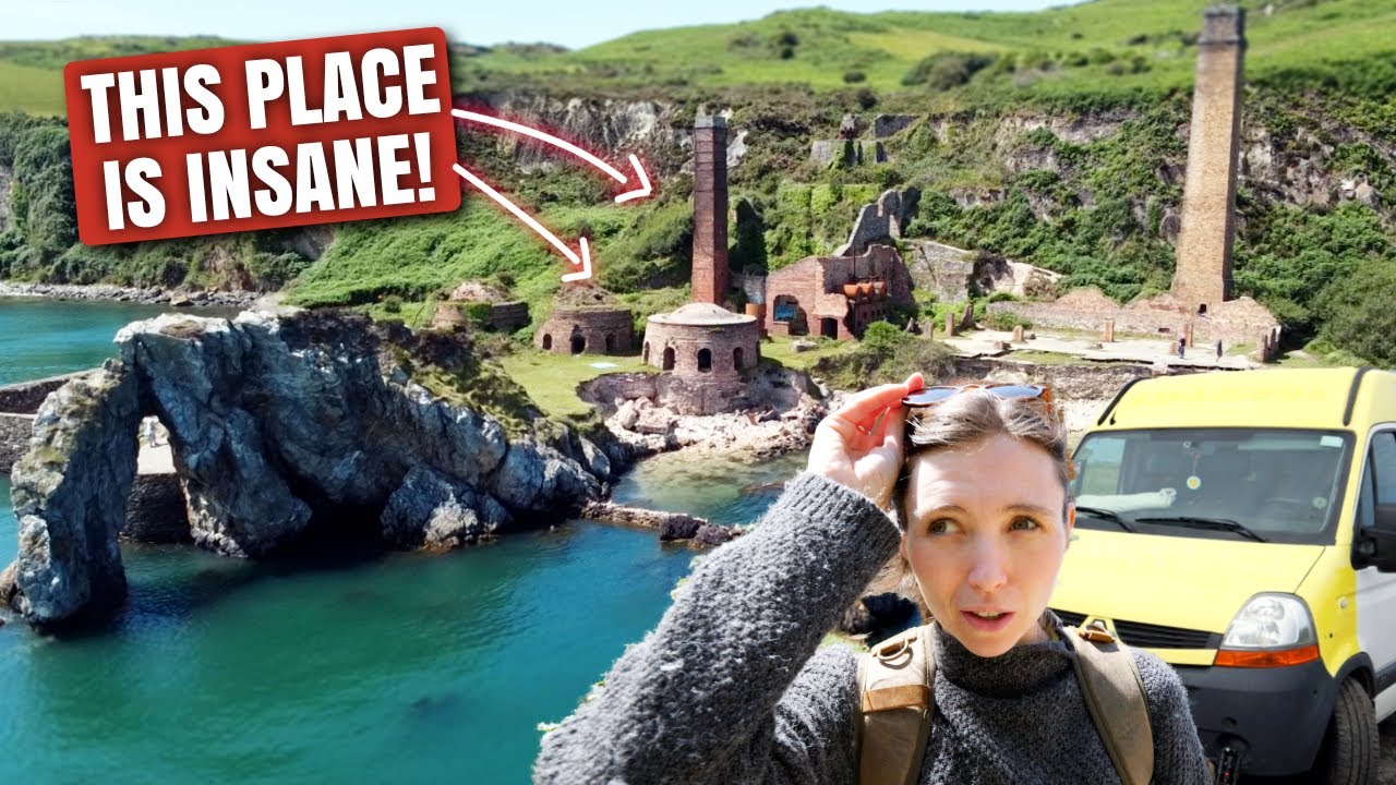 ABANDONED Brickworks - Can't BELIEVE What We Found HERE!! | ANGLESEY Van Life UK