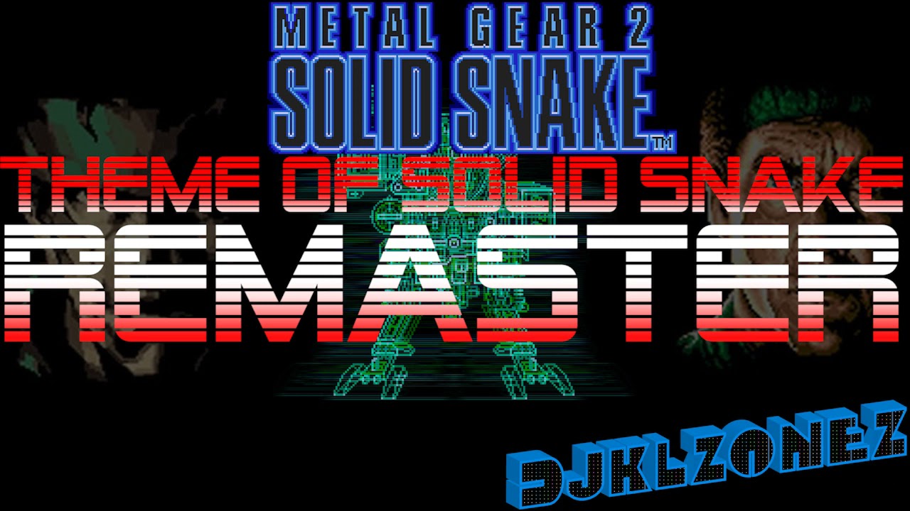 Metal Gear 2 - Theme of Solid Snake [Cinematic Synthwave Remix] [2021 REMASTER]