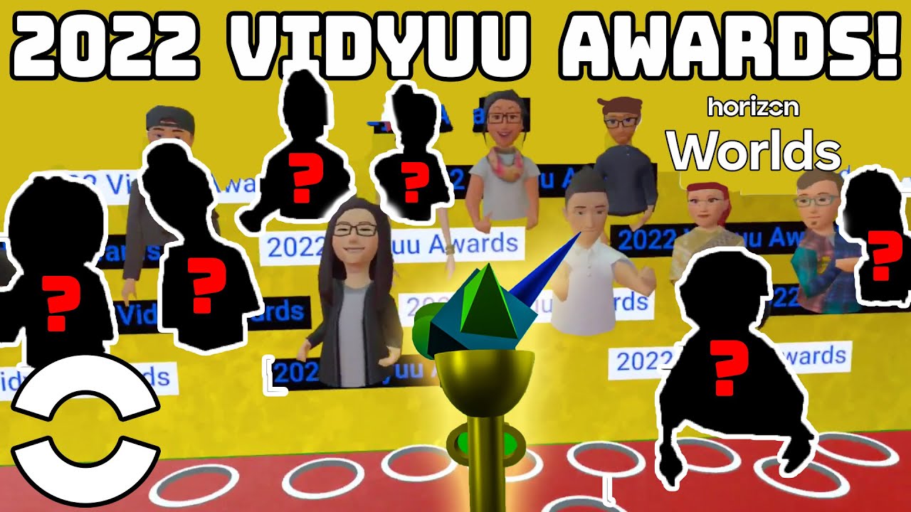 2022 Vidyuu Awards Show in Horizon Worlds!