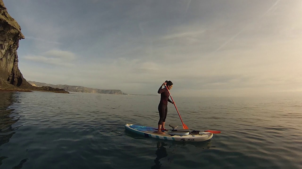 Paddle Surf con asiento PaddleSit con la por el cabo de gata