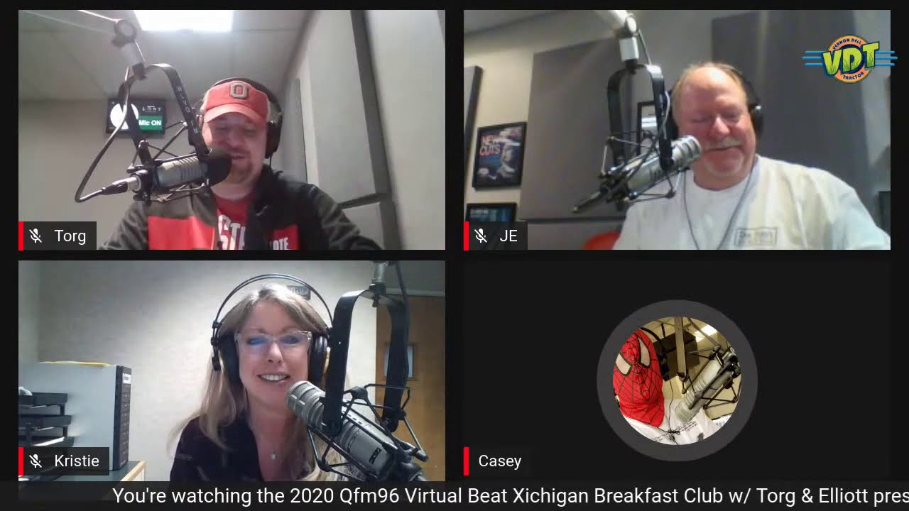 2020 Qfm96 Virtual Beat Michigan Breakfast Club w/ Torg & Elliott