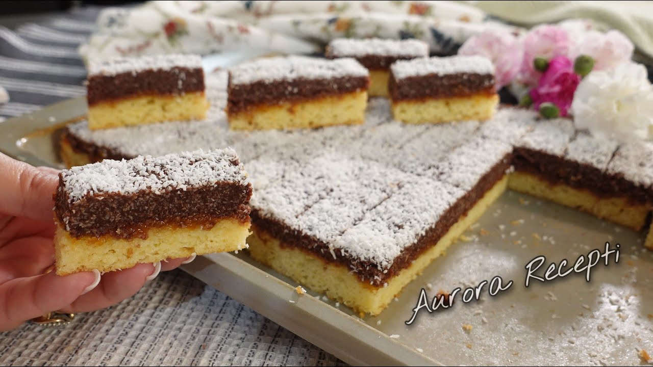 Stanglice ’70-ih Jednostavan Kolac koji Svi Pamte! ✅ 70’s Bars – A Simple Cake Everyone Remembers!
