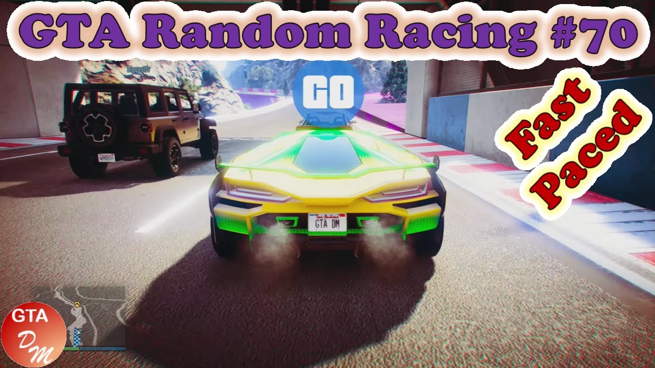 GTA 5 Online - GTA Random Racing № 70 (Random ALL) - Fast Paced