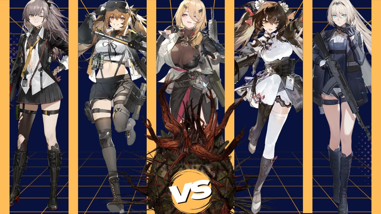 GFL2 Gunsmoke Season 21 F2P Electric Team | w/V6 Lena & Alva | 8427