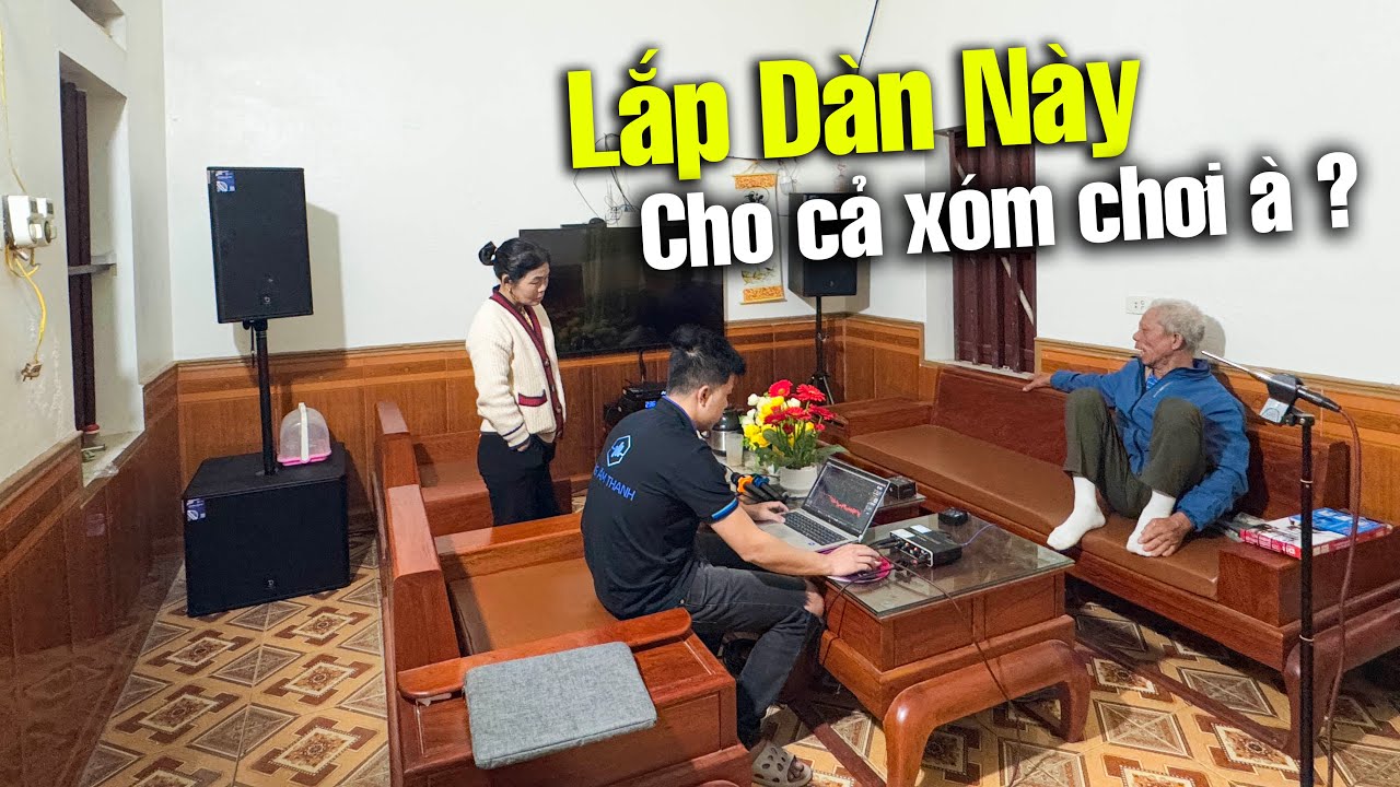 Dàn DB VX 6X.Tr Tại Bắc Giang – Nhạc Căng , Hát Cực Thích