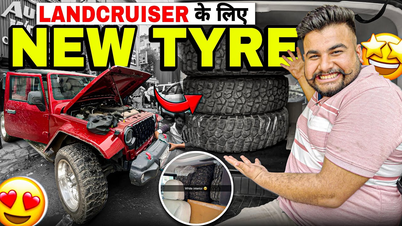 New Alloy Wheels for Land Cruiser Prado🔥|अब होगा असली blast😍।