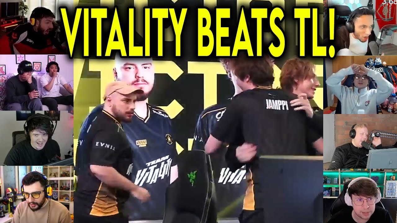 Valorant Streamers Reacts To Vitality Beating TL After An Insane Match In VCT