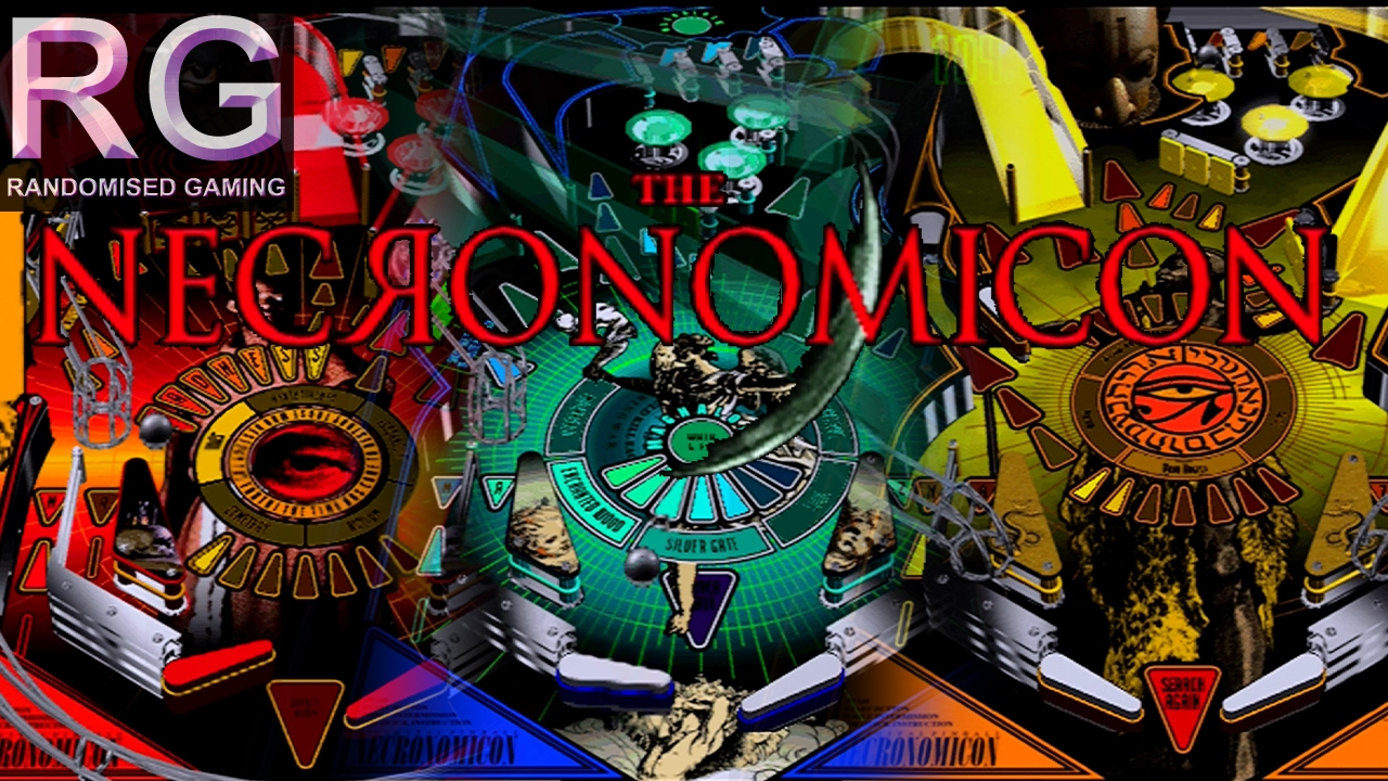 Digital Pinball: Necronomicon - Sega Saturn - Intro & Pinball gameplay all tables [HD 1080p 60fps]