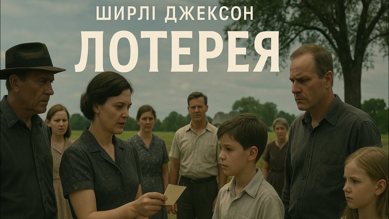 Ширлі Джексон  - ЛОТЕРЕЯ #драма #жахи аудіокнига #аудіокнигаукраїнською 