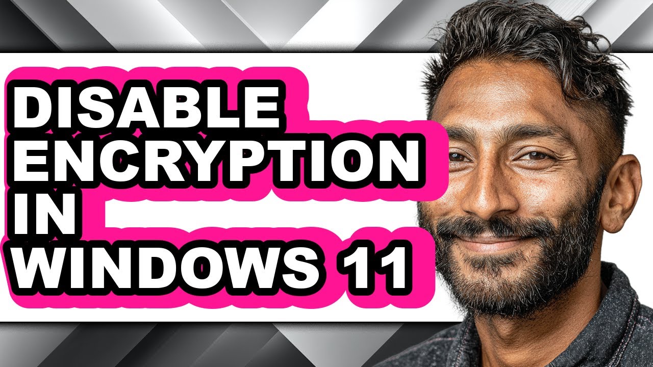 How to Disable Encryption in Windows 11 (only Way)