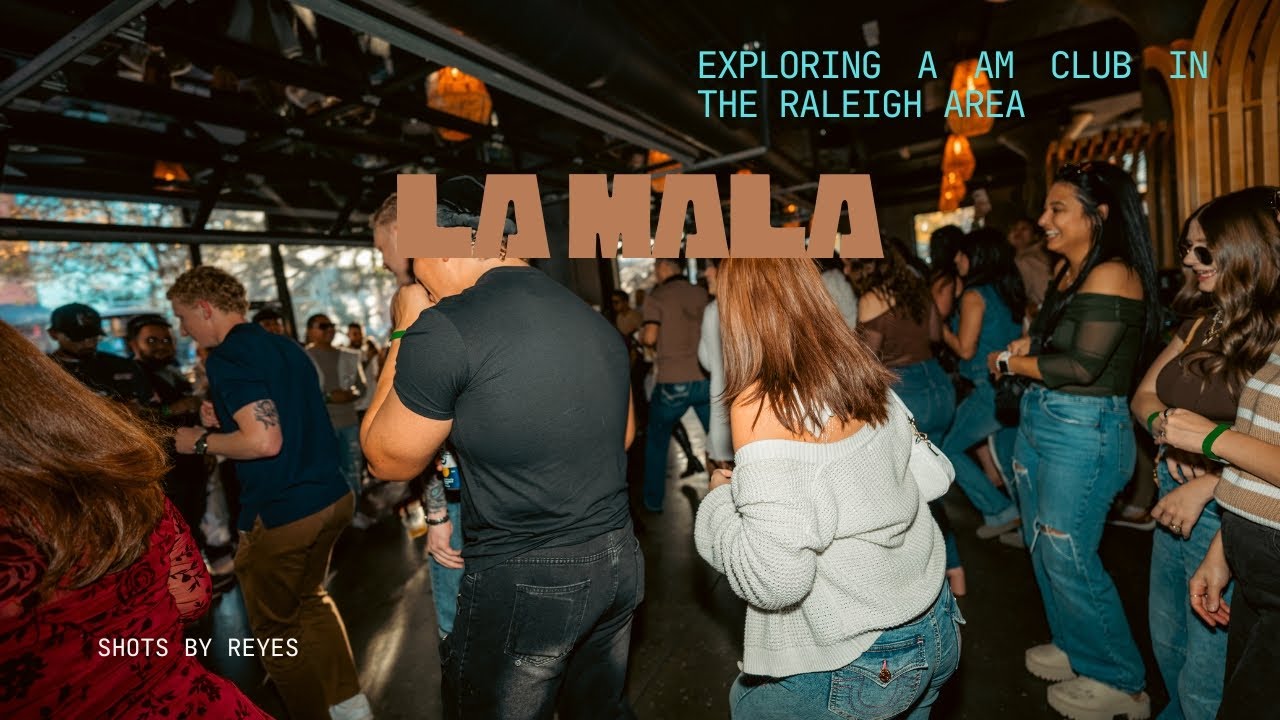 EXPLORING Am club @ la mala restaurant (Raleigh N.C) VLOG