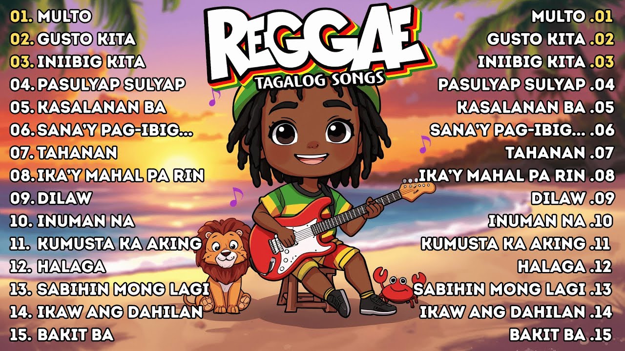 TAGALOG REGGAE LOVE SONGS 2026 🌴 BEST OPM CHILL REGGAE MUSIC | RELAXING VIBES