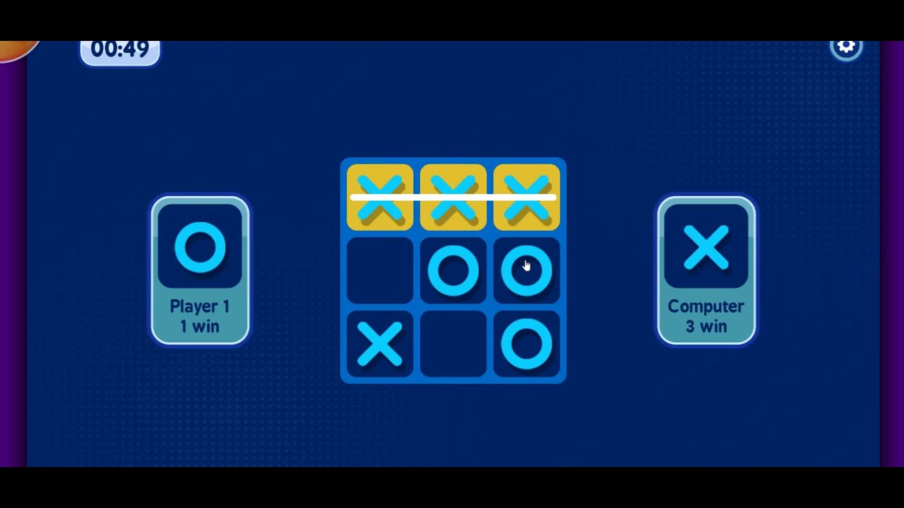 tic tac toe gameplay - Game on FRIV #episode1 #no.1 #decimaligames