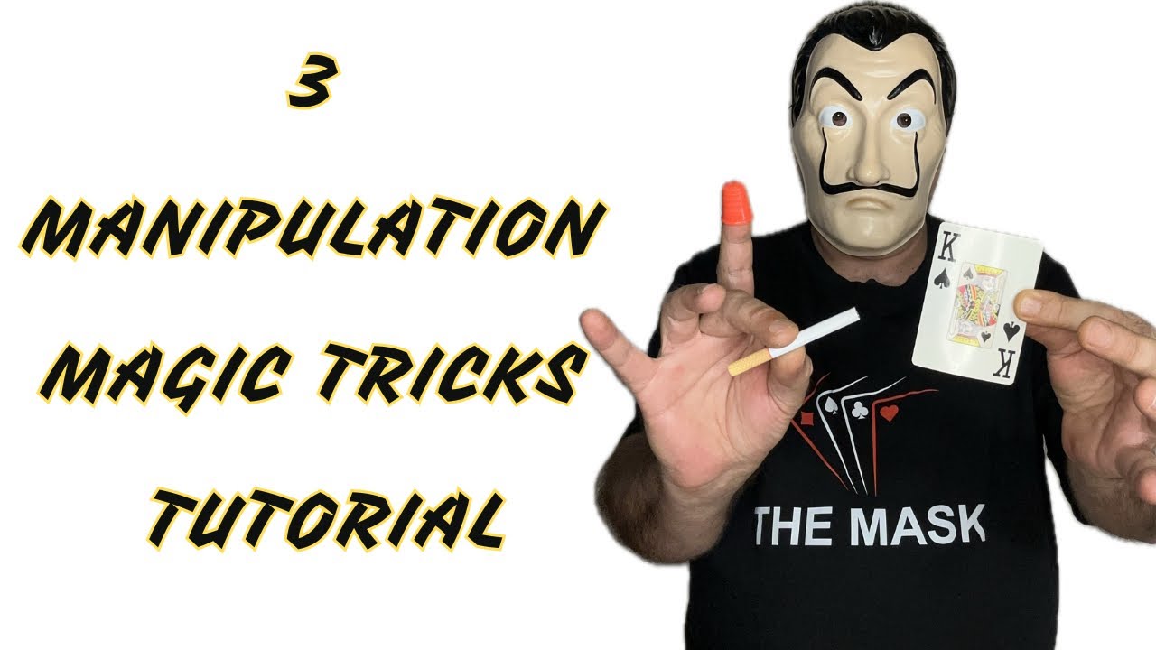 3 Manipulation Magic Tricks Tutorial #shorts #live #tutorial #magic #magician #tricks #foryou #trend