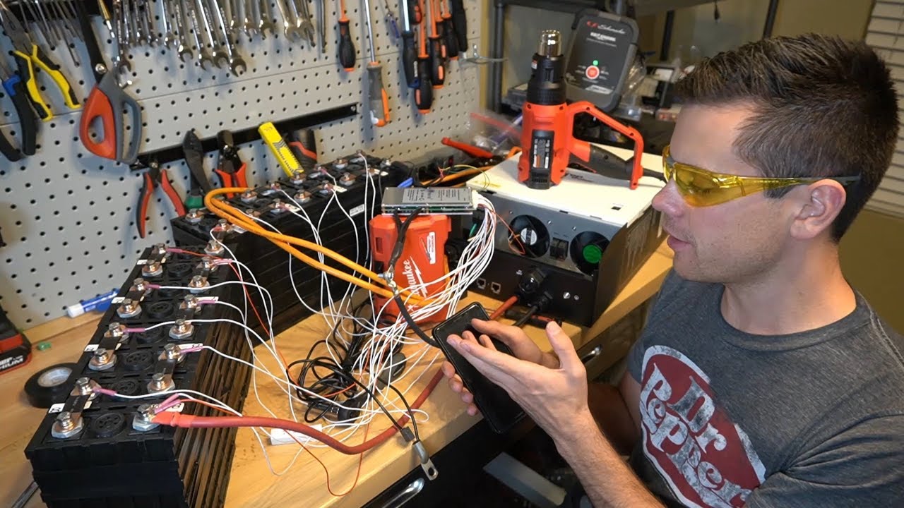 DIY 48v LiFePO4 Battery w/ $72 Bluetooth ANT BMS (low temp cut-off!)
