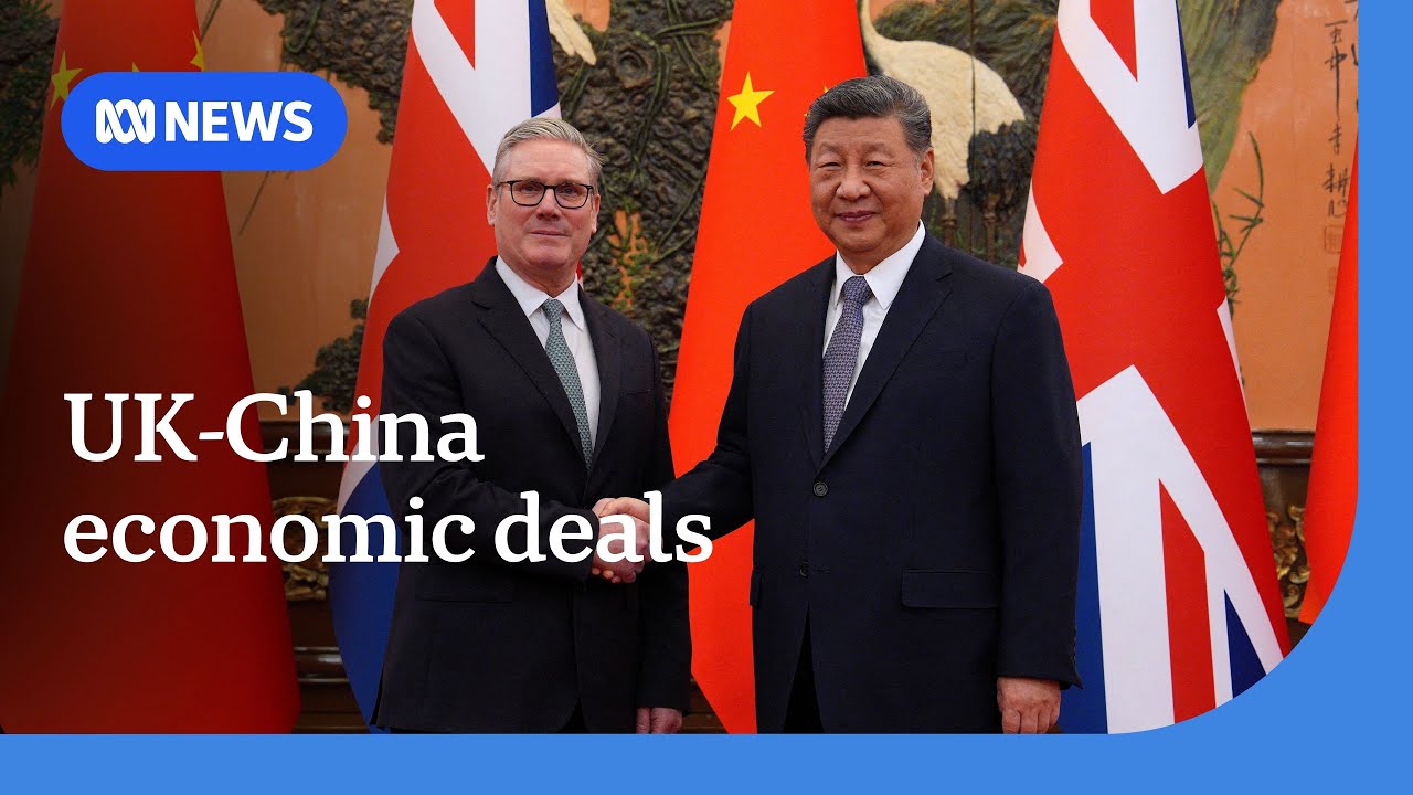 UK signs deals with China to strengthen relationship signally power diversification | ABC NEWS