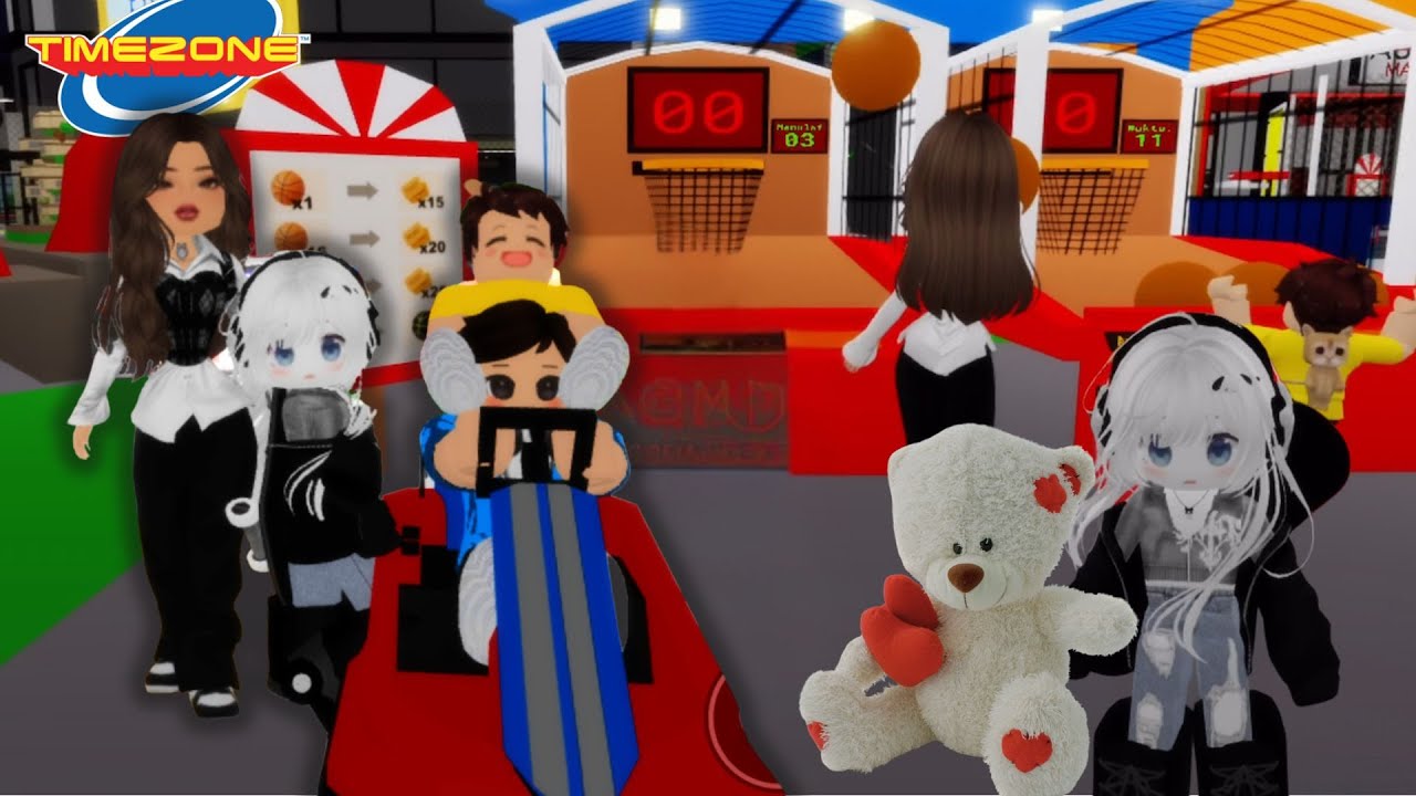 Trio Bocil Happy 😍 Keluarga Harabi 24 jam Main Timezone di Brookhaven Roblox
