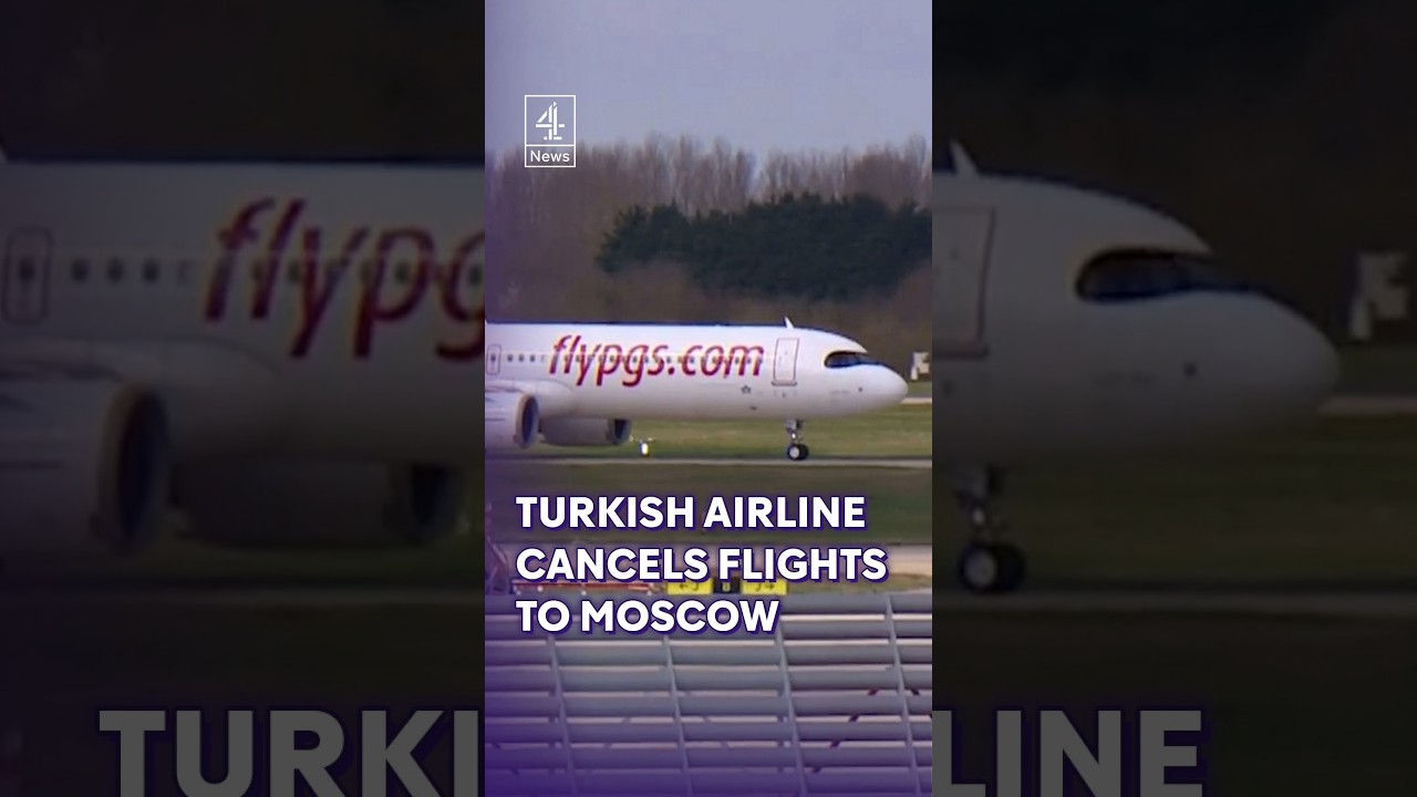 Turkish airline cancels Moscow flights after Zelenskyy airspace warning #Turkey #Ukraine #Russia
