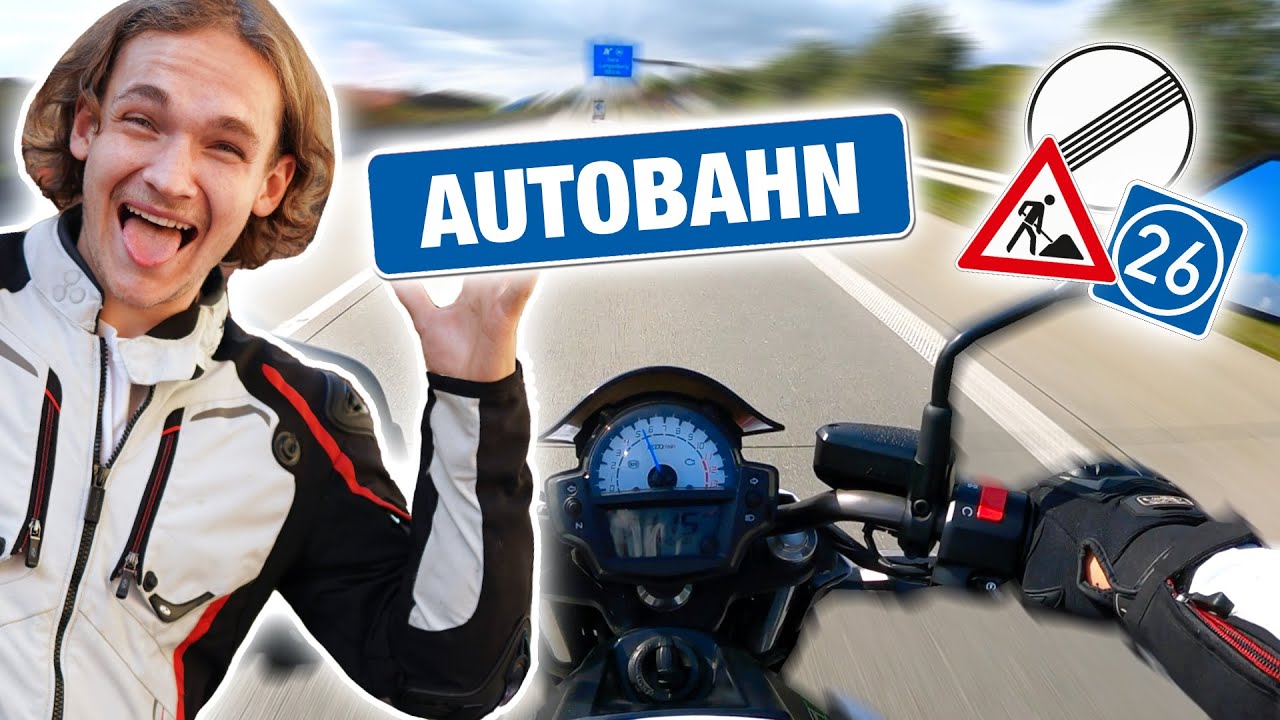 Motorrad Fahrstunde - Autobahn 🏍💨 mit Peter Werchan | Fischer Academy - Die Fahrschule