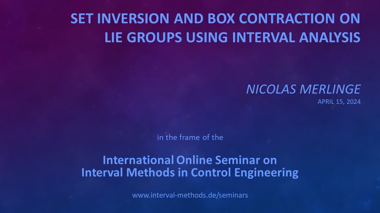 Set Inversion and Box Contraction on Lie Groups Using Interval Analysis