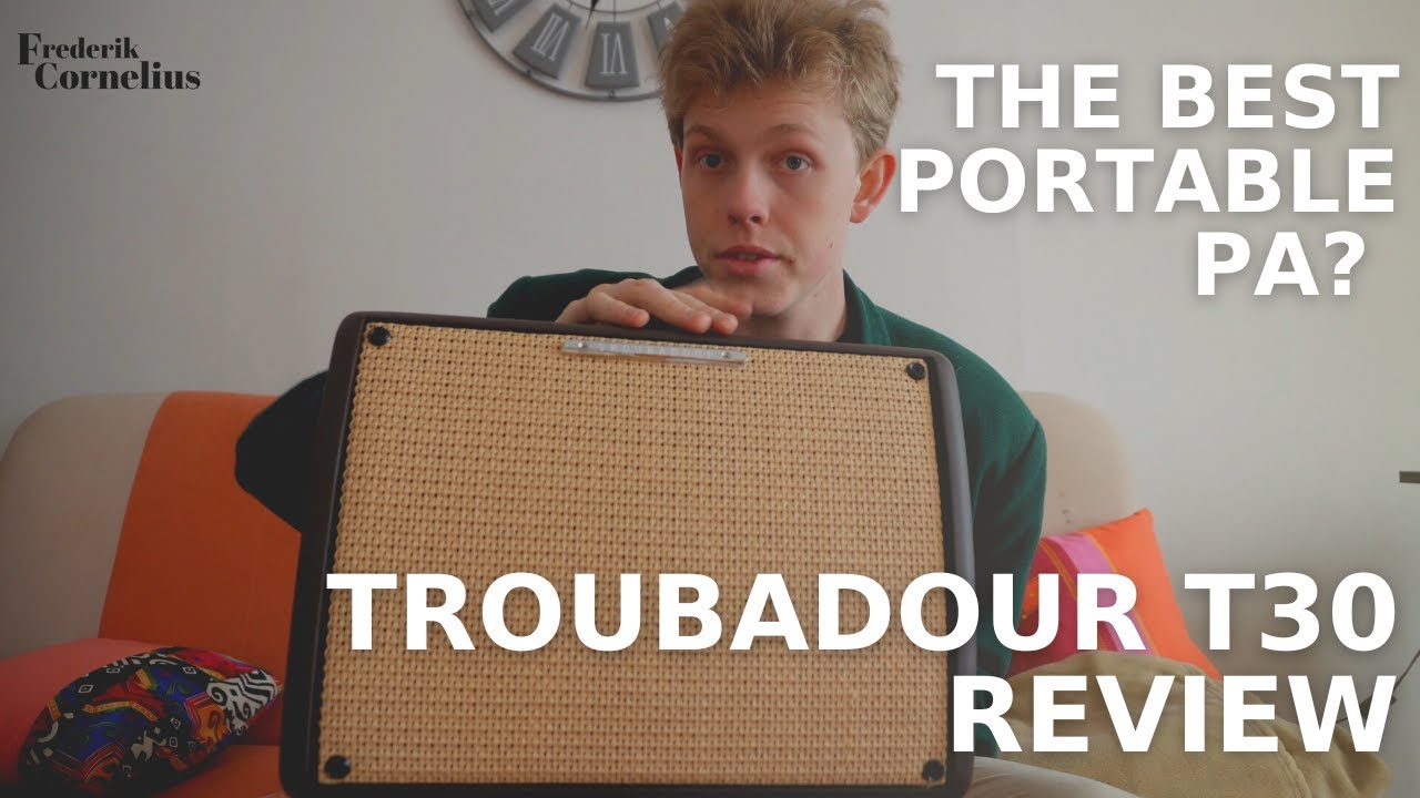 Ibanez Troubadour T30II Guitar and Mic Amplifier Review - Is This The Best Busker PA?