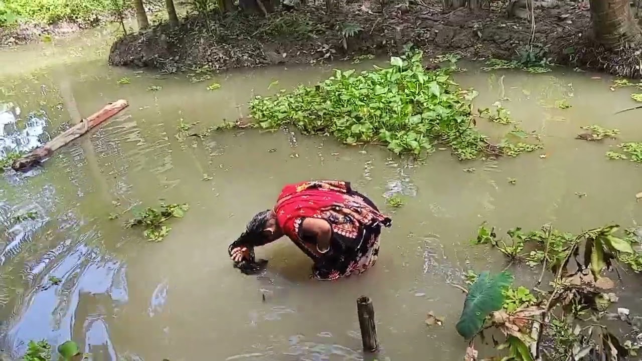 Kanoka Bangla Long Hair Wash Viral Long kukresh Pani Te Wash