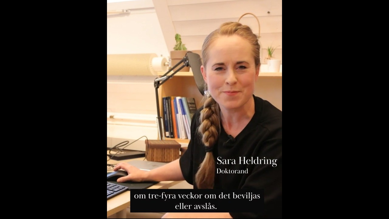 Vår doktorand närmar sig målet!