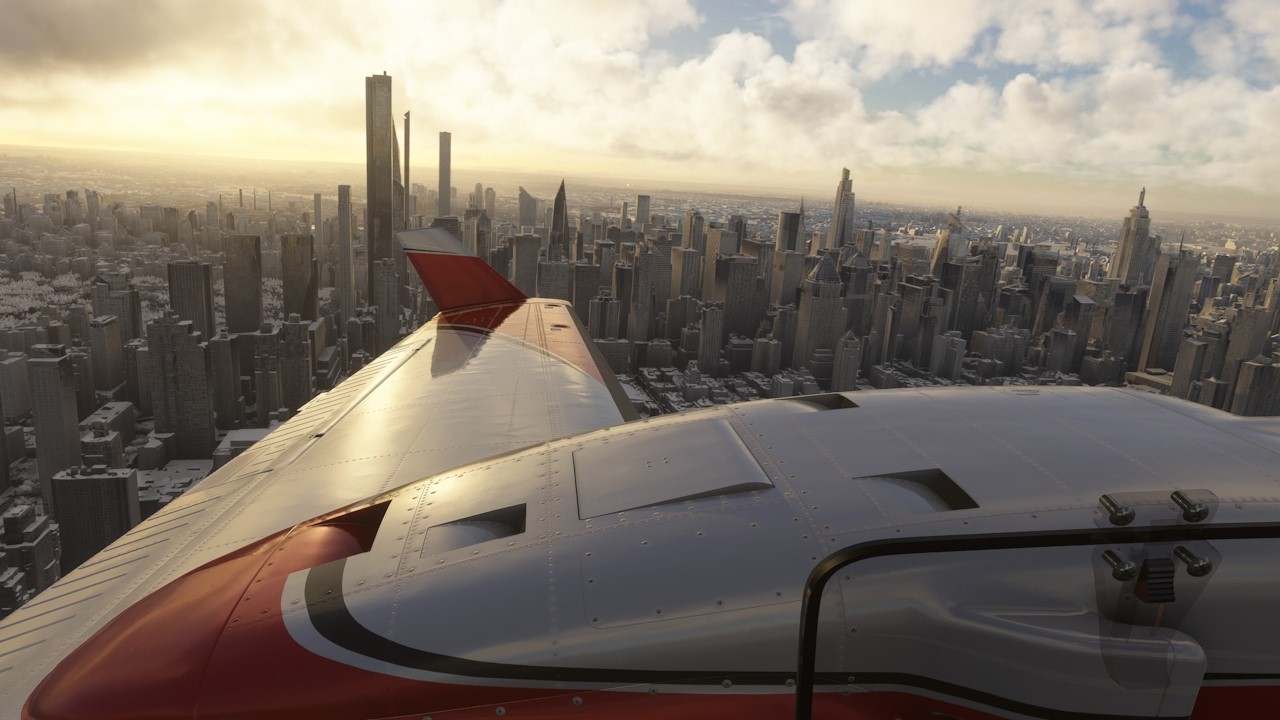 FS24 FLYING MANHATTAN TOUR AFTER THE BLIZZARD OF '26