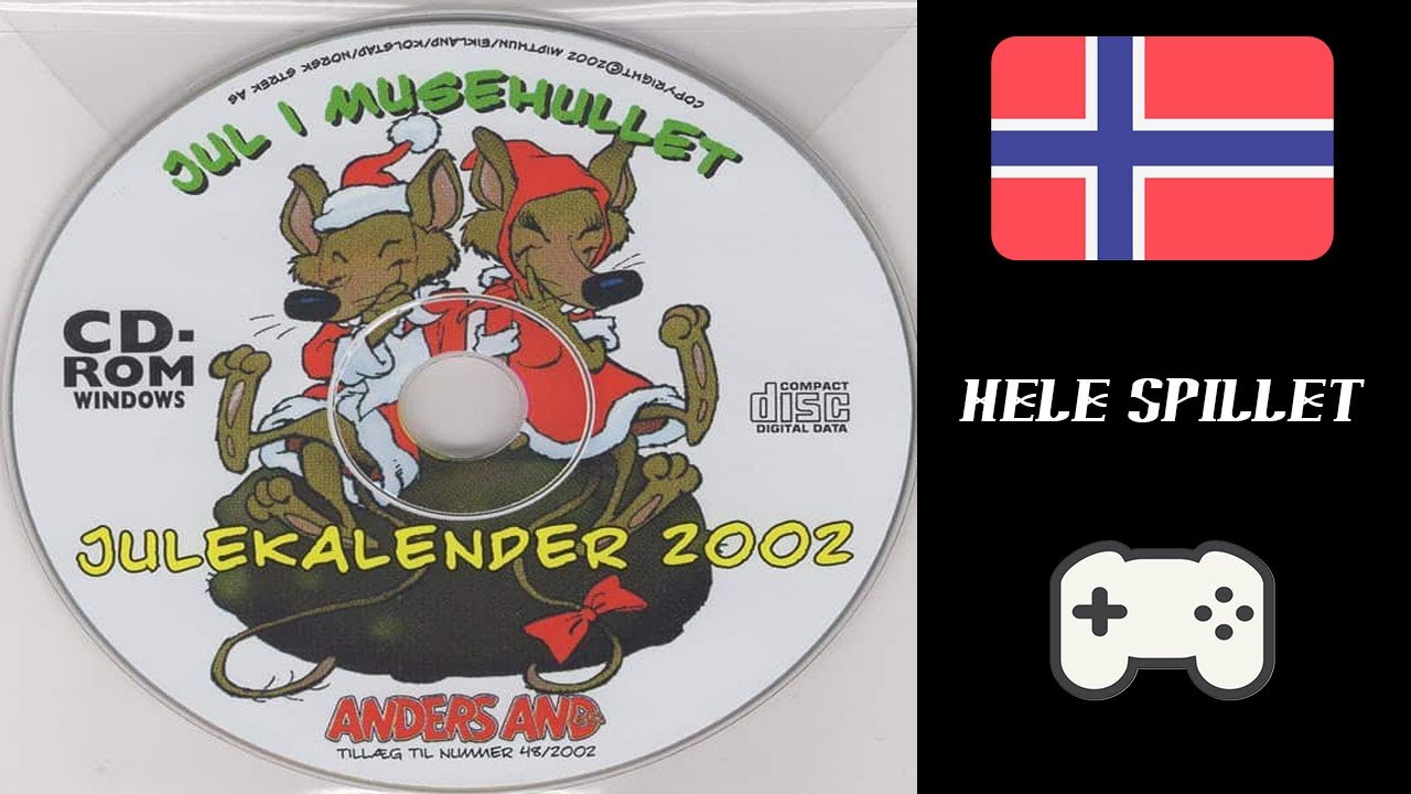 Jul i musehullet (2002) - PC - Norsk tekst