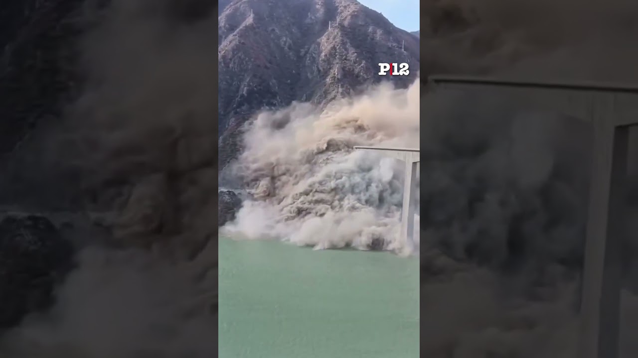 🌉 Colapsó el puente Hongqi en China, a solo meses de su inauguración