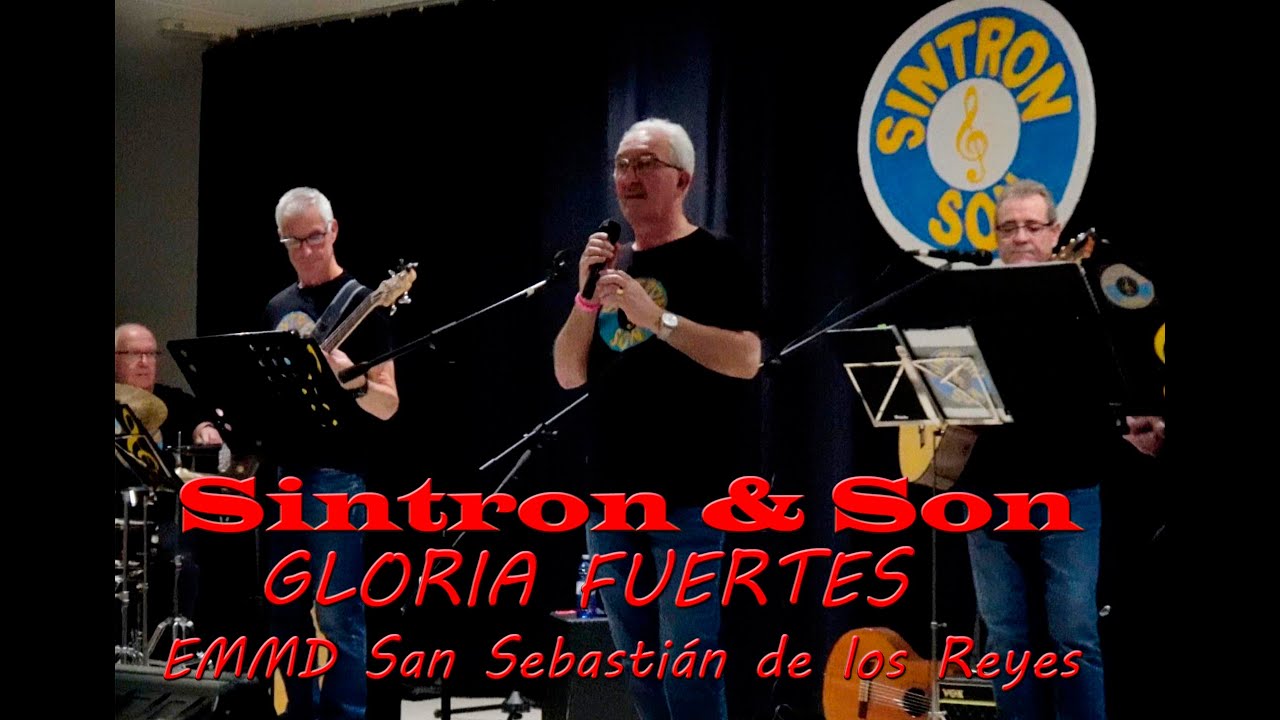 SINTRON & SON en directo en Centro Municipal GLORIA FUERTES de San Sebastián de los Reyes 27-11-2025