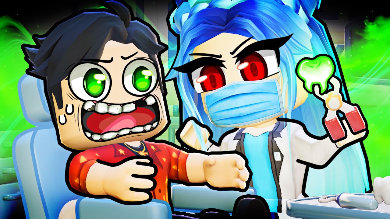 The Evil Roblox Dentist Is After Us...