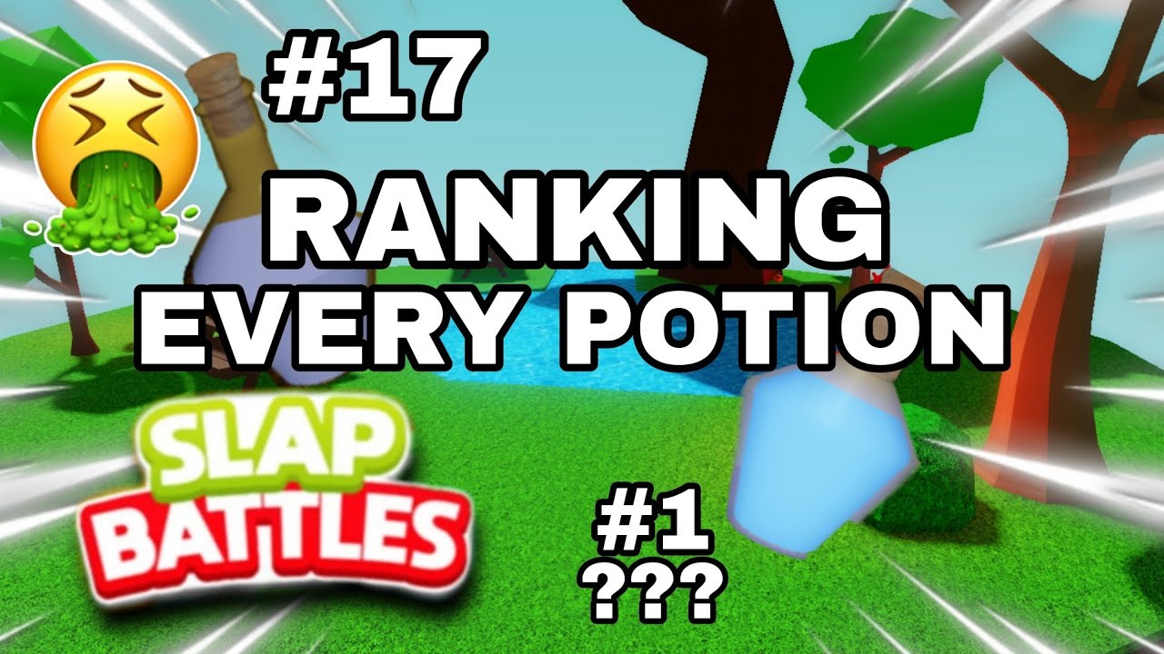 Ranking Every alchemist POTION👨‍🔬|Slap battles|Roblox|
